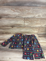 Marvel 2pc Coat Style Pajama Set Grey sz 3T