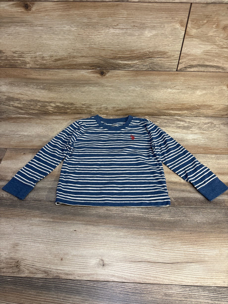 U.S. Polo Assn. Striped Shirt Blue sz 3T - Me n Mommy To Be