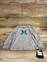 NEW Hurley Long Sleeve Shirt Grey sz 4-5T