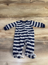 Just One You Striped Blanket Sleeper Grey sz Newborn