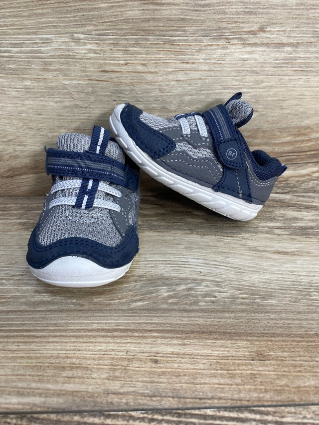 Stride Rite Soft Motion Kylo Sneakers Navy sz 3.5c - Me n Mommy To Be