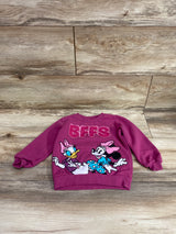 Disney Junior Minnie Mouse BFFS Sweatshirt Pink sz 2T