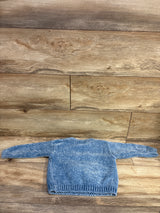 Bluey Velour Pullover Sweatshirt Blue sz 2T