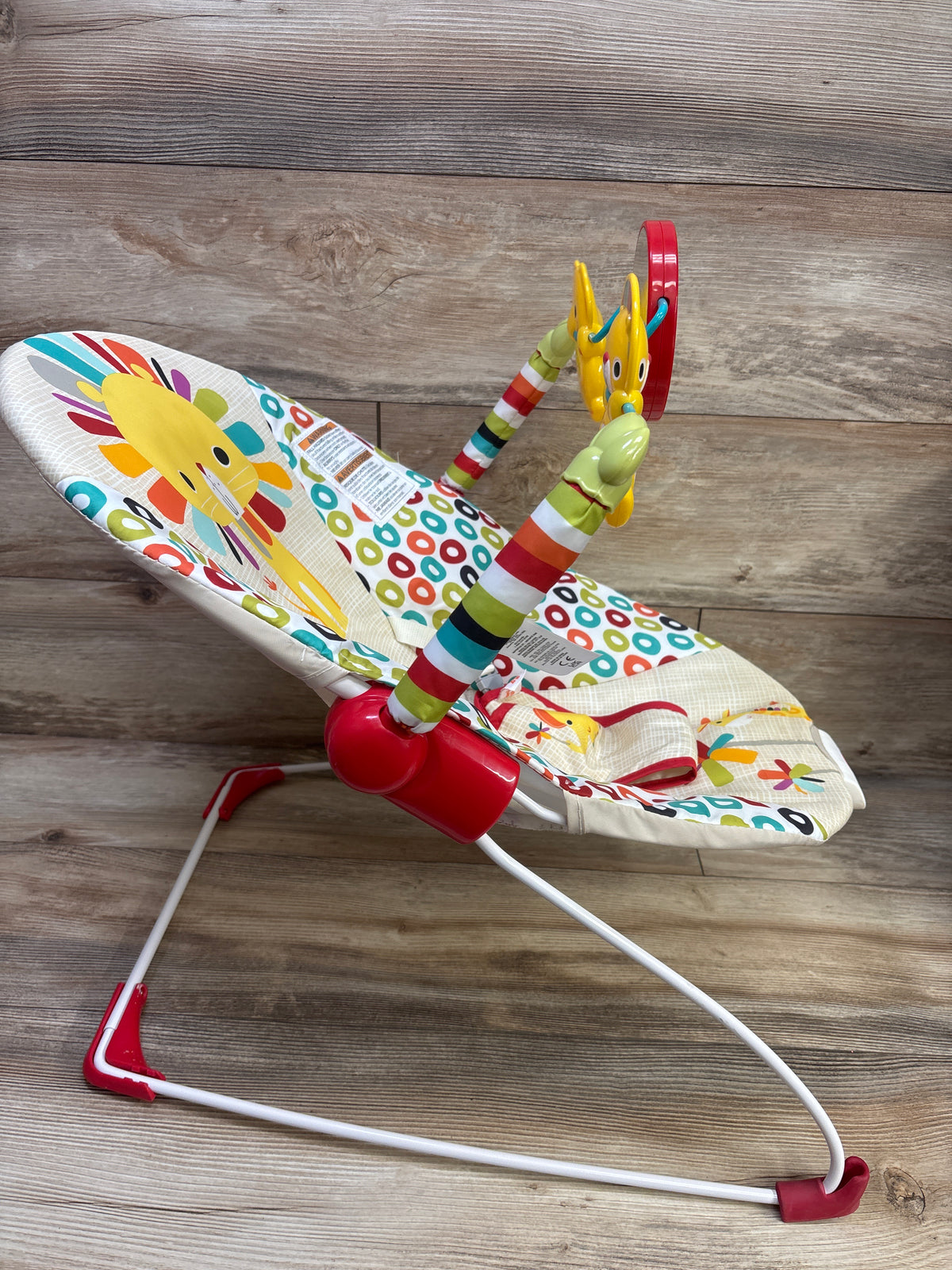 Bright Starts Playful Pinwheel Vibrating Baby Bouncer