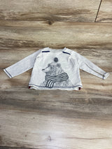 Mud Pie Bear Shirt Grey sz 12-18m - Me n Mommy To Be