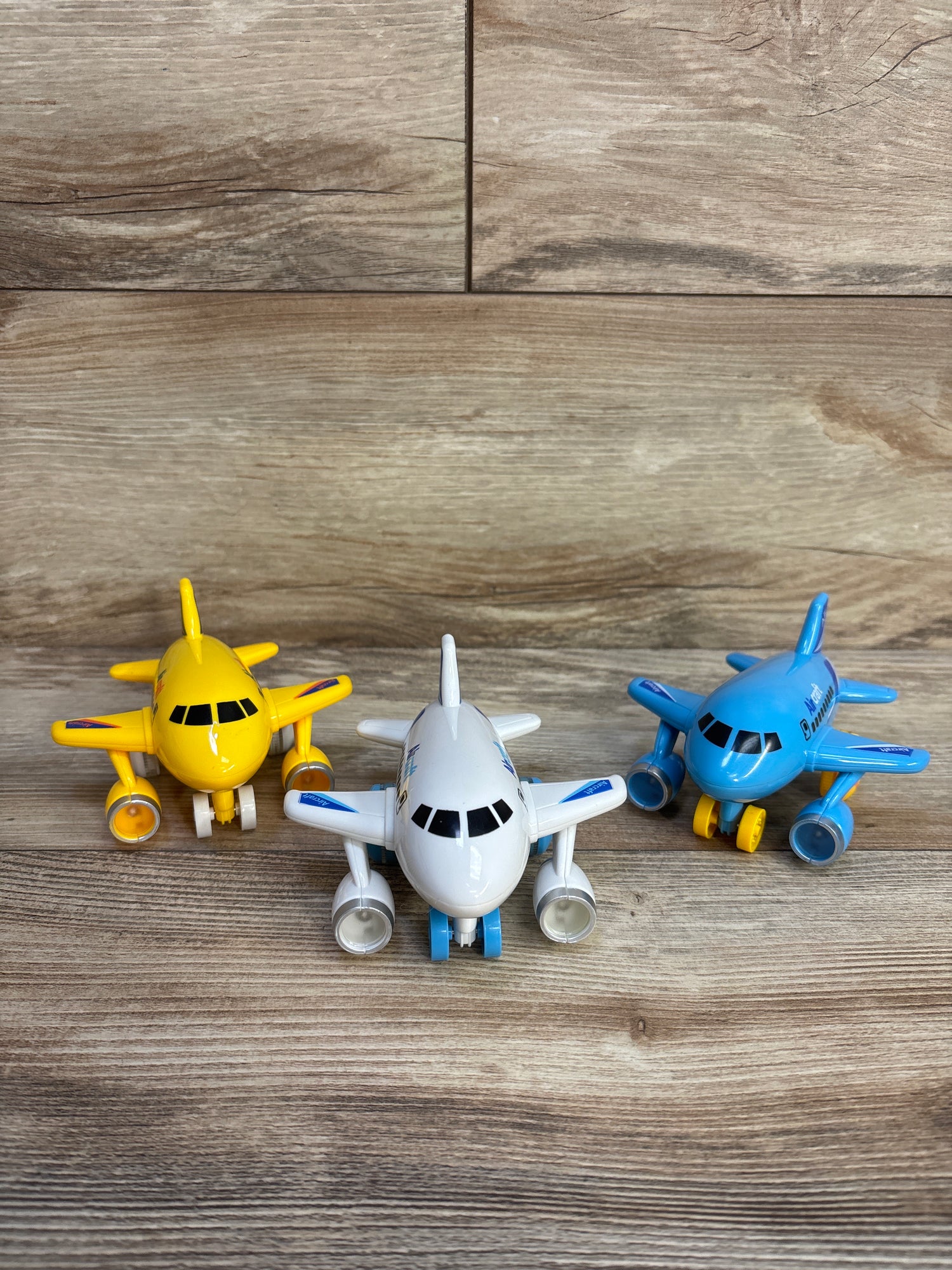 KidsThrill 3pk Friction Powered Airplane Toys