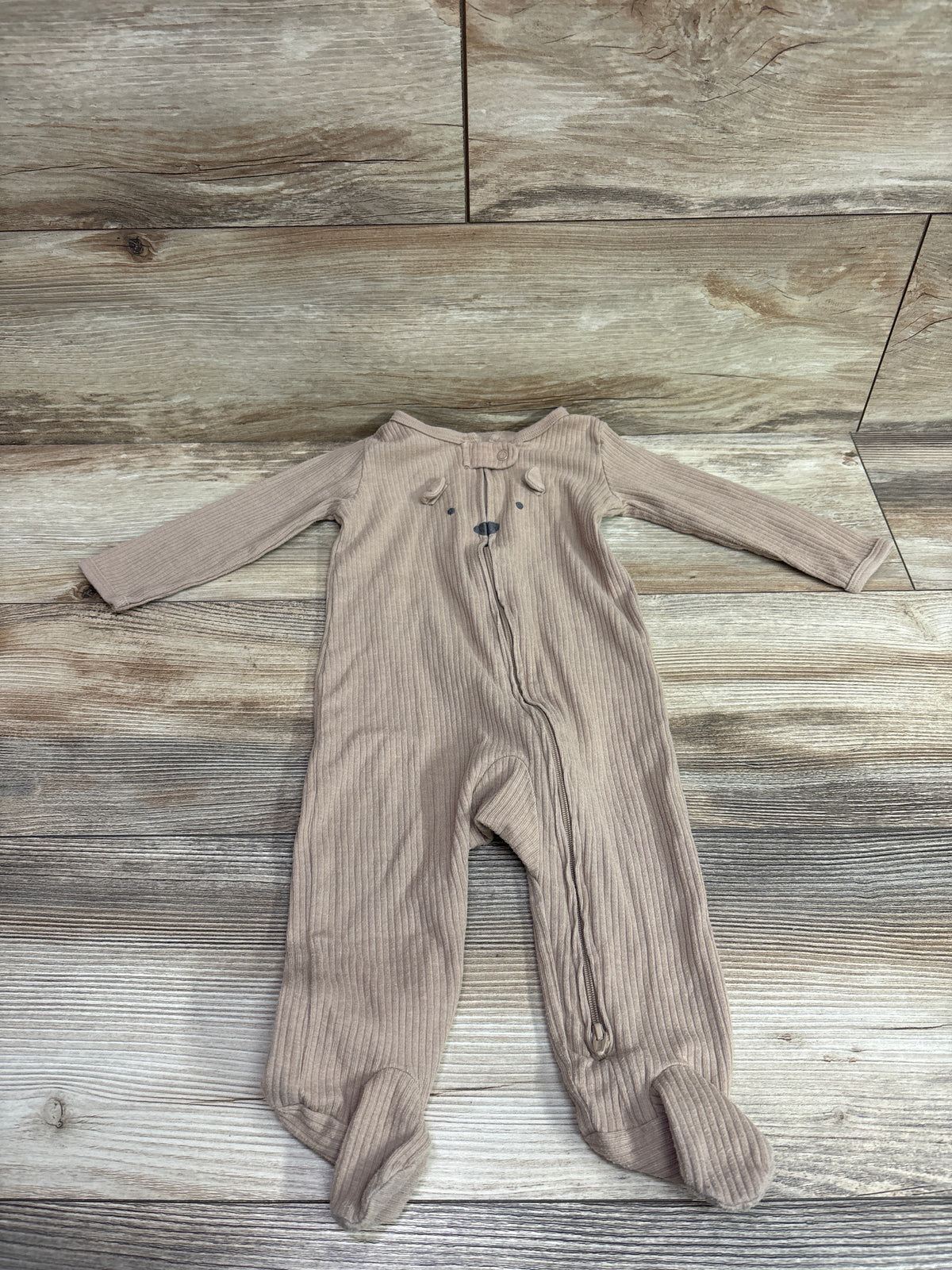 Carter's Ribbed Sleeper Brown sz 9m