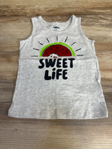 Old Navy Sweet Life Tank Top Grey sz 3T - Me n Mommy To Be