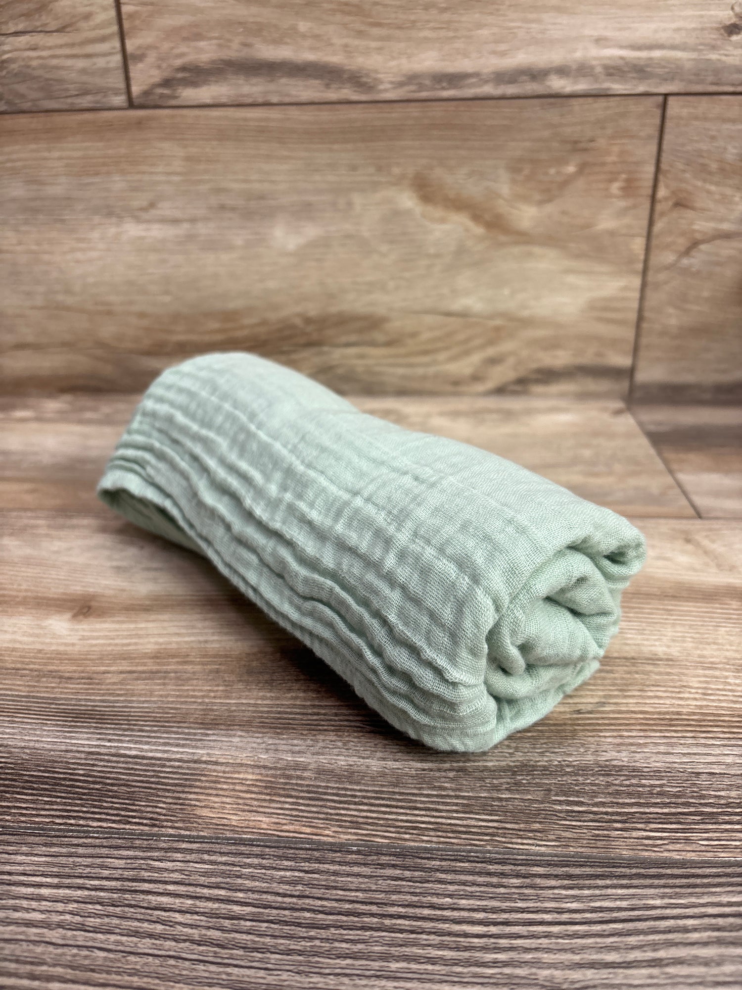 Amazing Baby Muslin Swaddle Blanket in Sage 36"x36"