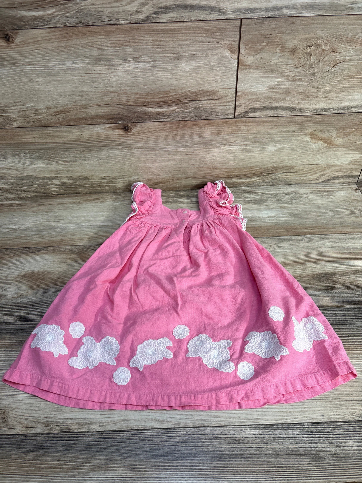 Tommy Bahama Floral Linen Blend Dress Pink sz 3T - Me n Mommy To Be