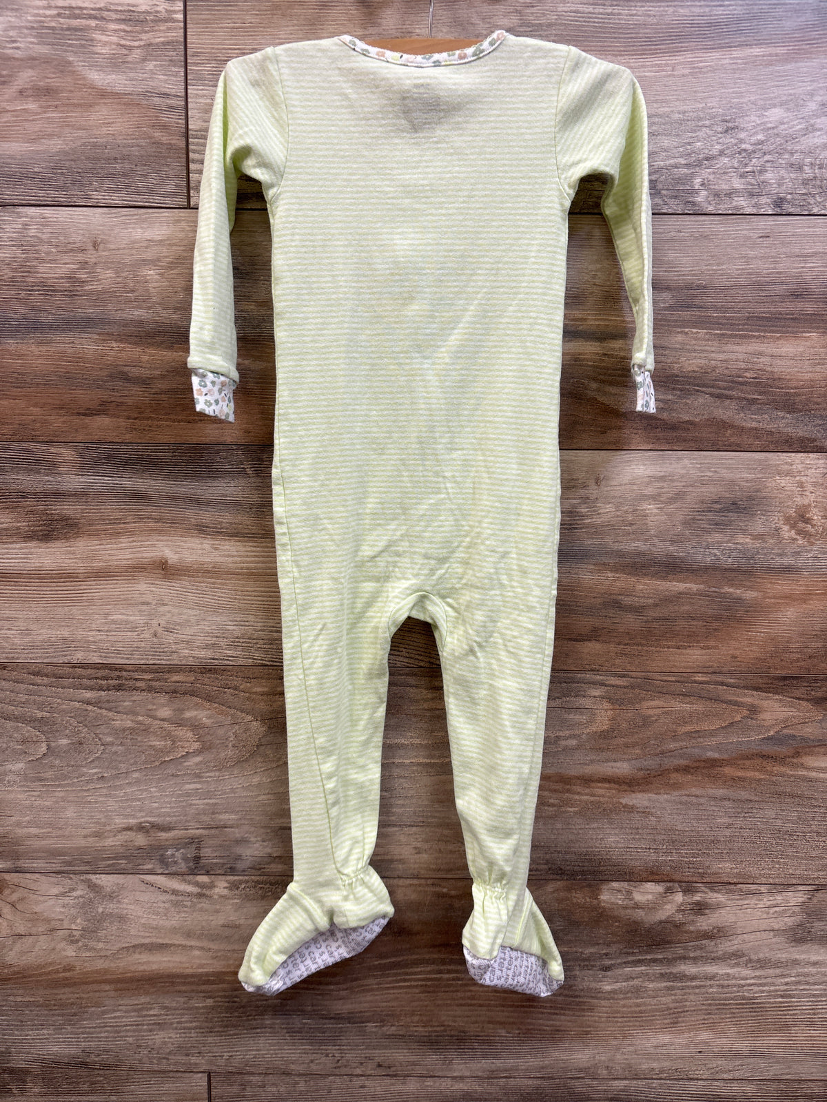 Carter's Sleeper Lime Green sz 24m
