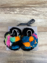 UGG Fluff Yeah Slides Black sz 0/1c