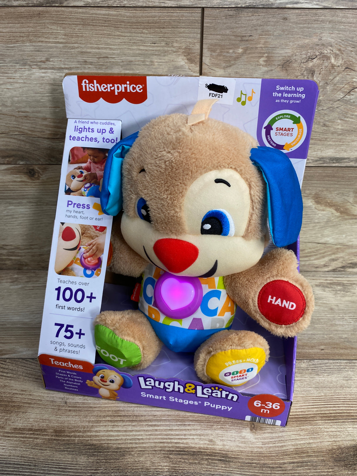 NEW Fisher-Price Laugh & Learn Smart Stages Puppy