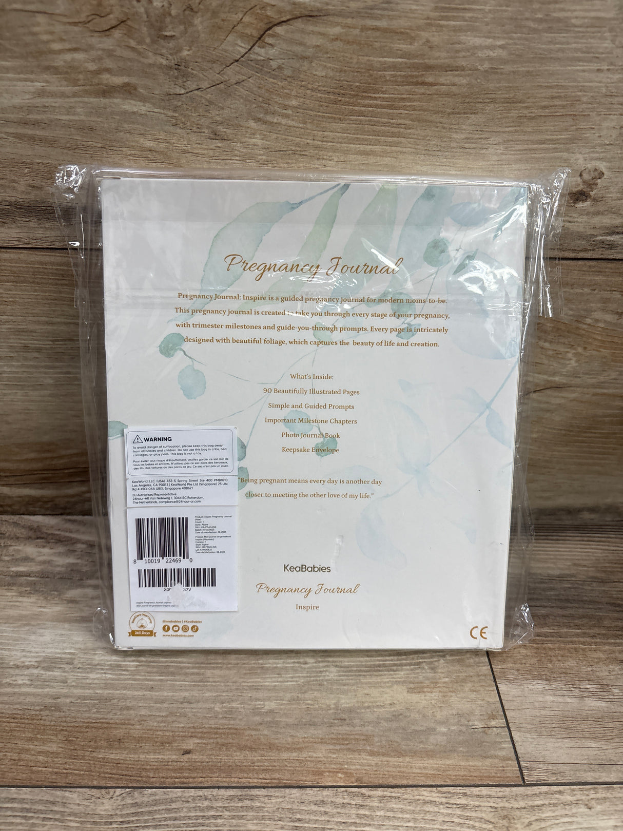 NEW KeaBabies Pregnancy Journal for First Time Moms