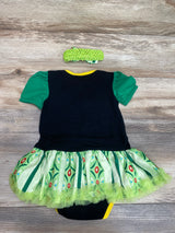 Frozen Anna Princess Costume Bodysuit Dress With Headband sz 12-18m - Me n Mommy To Be