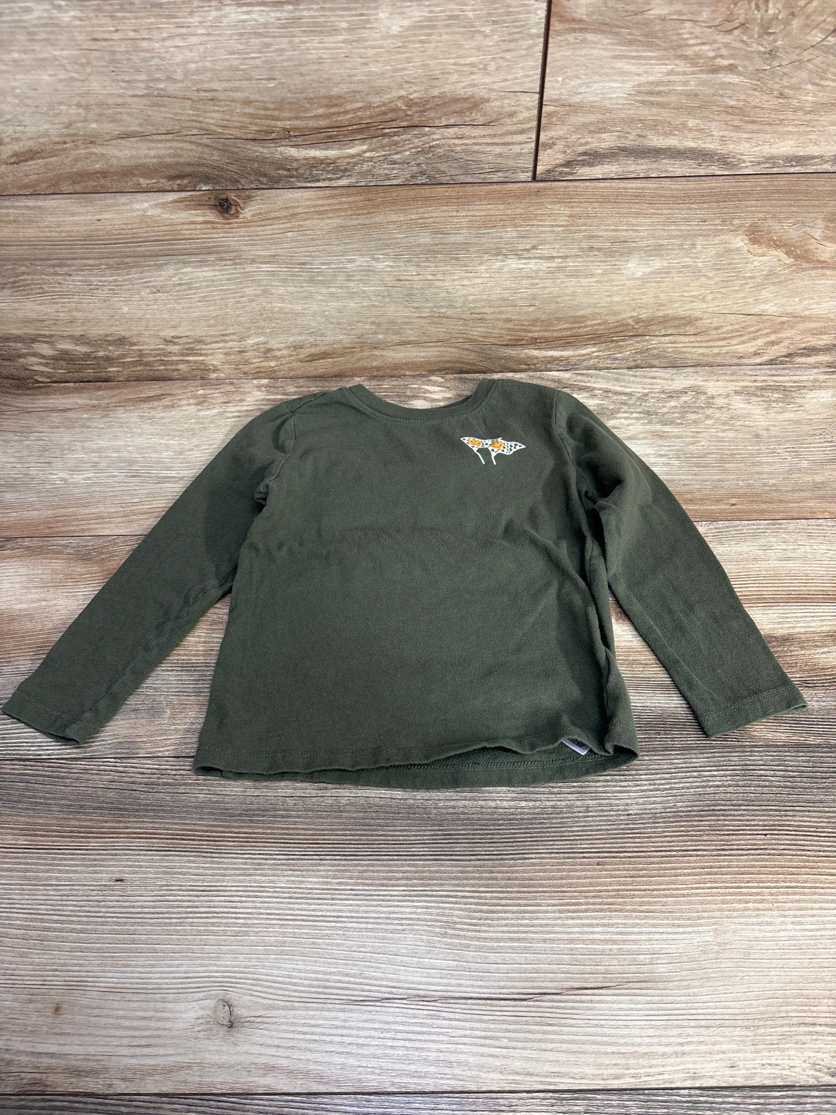 Old Navy Long Sleeve Shirt Green sz 4T