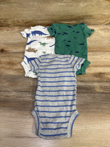 Just One You 3pk Bodysuits Green sz Newborn