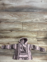 El Mexicano Baja Hoodie Pink sz 2T