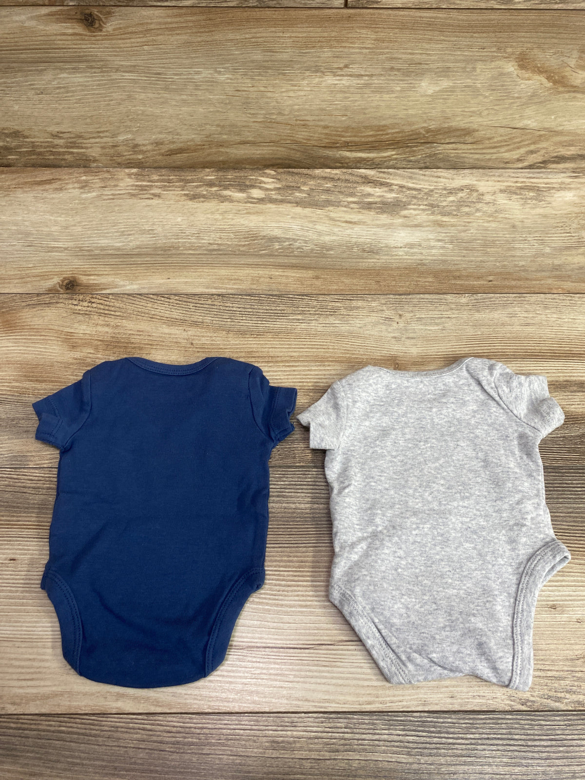 Mac & Moon 2pk Bodysuits Blue sz Newborn