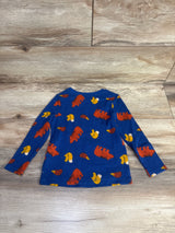 Old Navy Thermal Animal Print Shirt Blue sz 3T