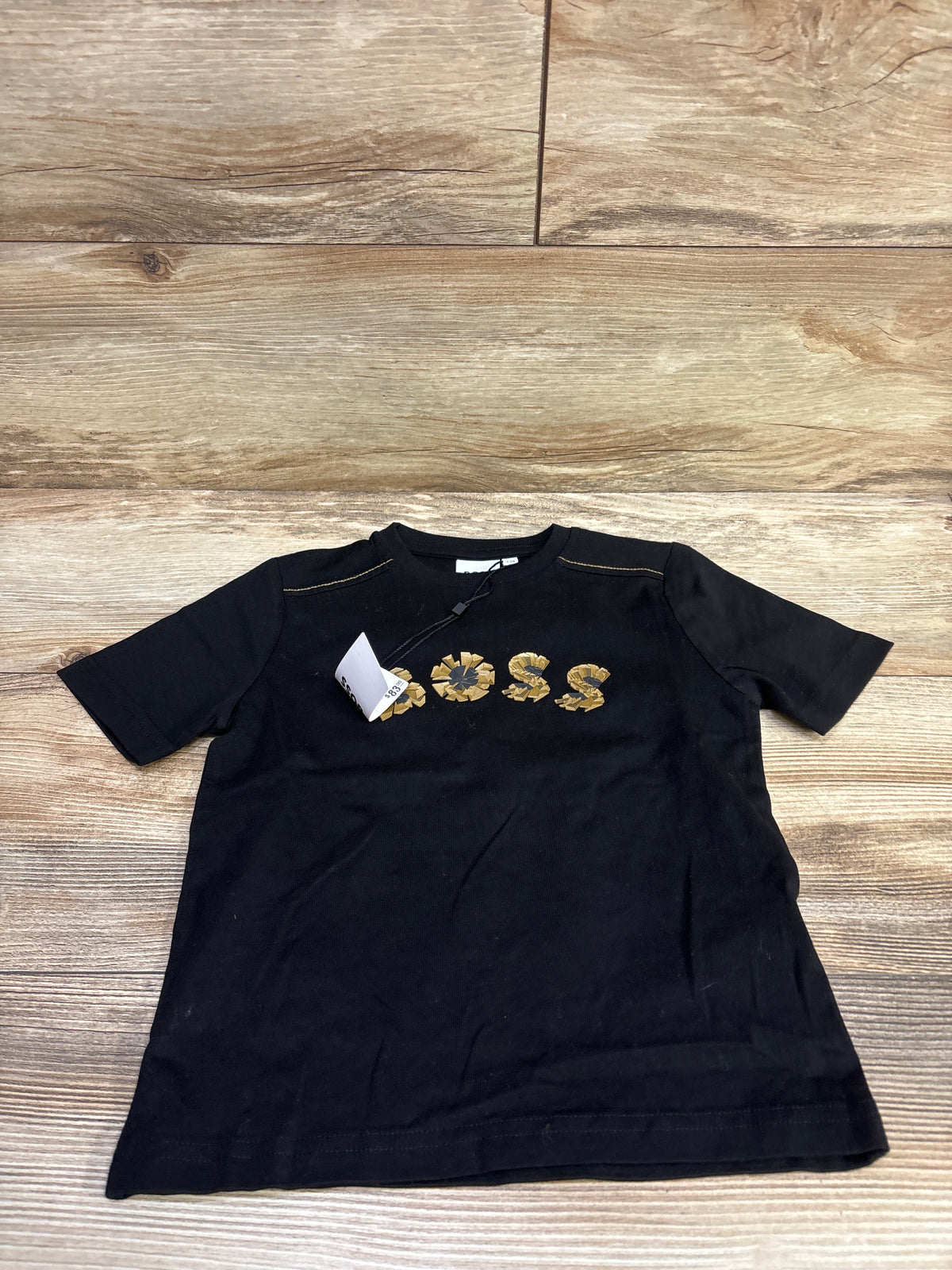 NEW Boss Logo Short Sleeve T-Shirt Black sz 3T