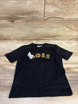 NEW Boss Logo Short Sleeve T-Shirt Black sz 3T