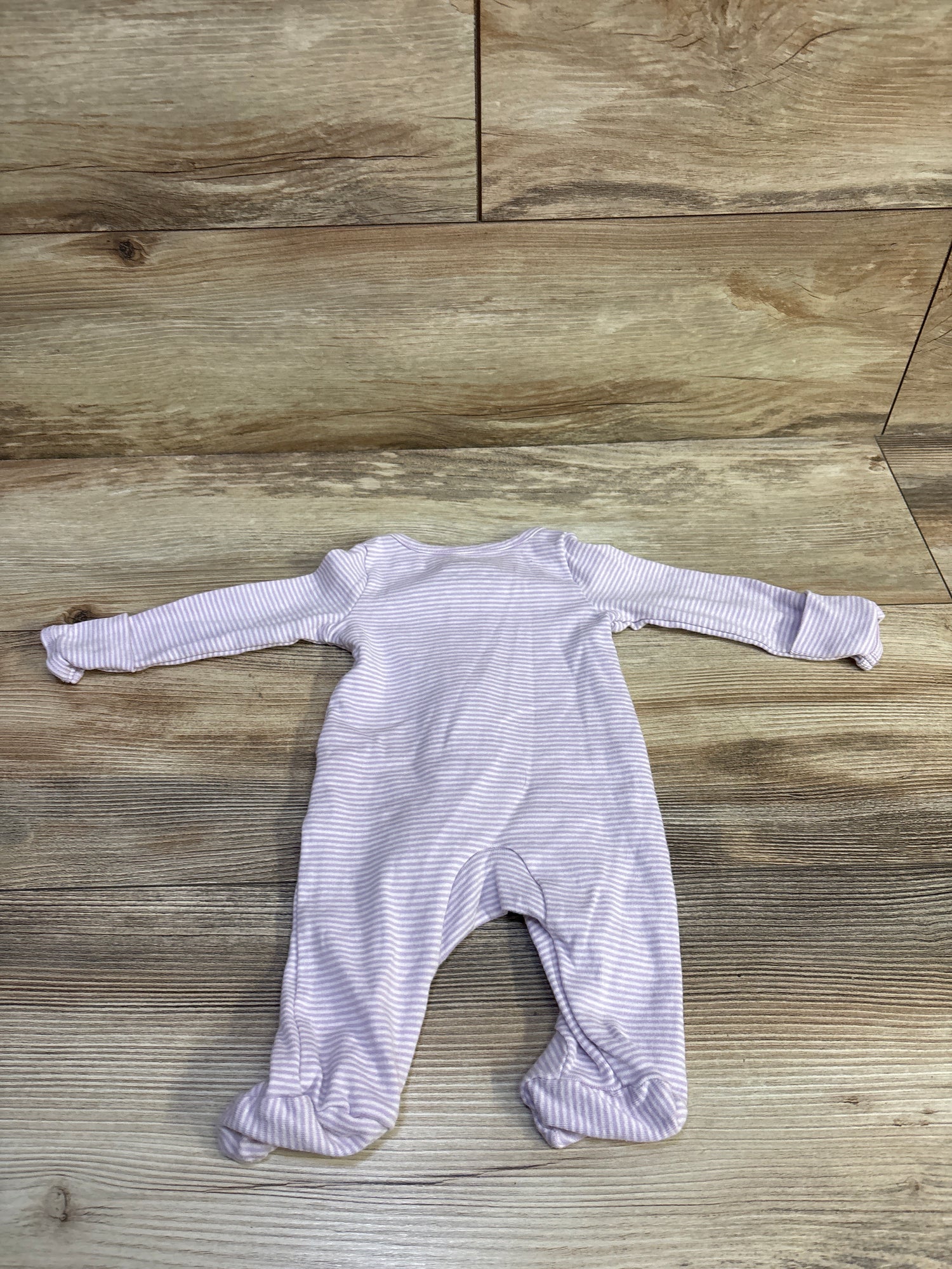 Just One You Striped Sleeper Purple sz Newborn