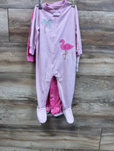NEW Just One You 2pk Flamingo Sleeper Set Pink sz 12m