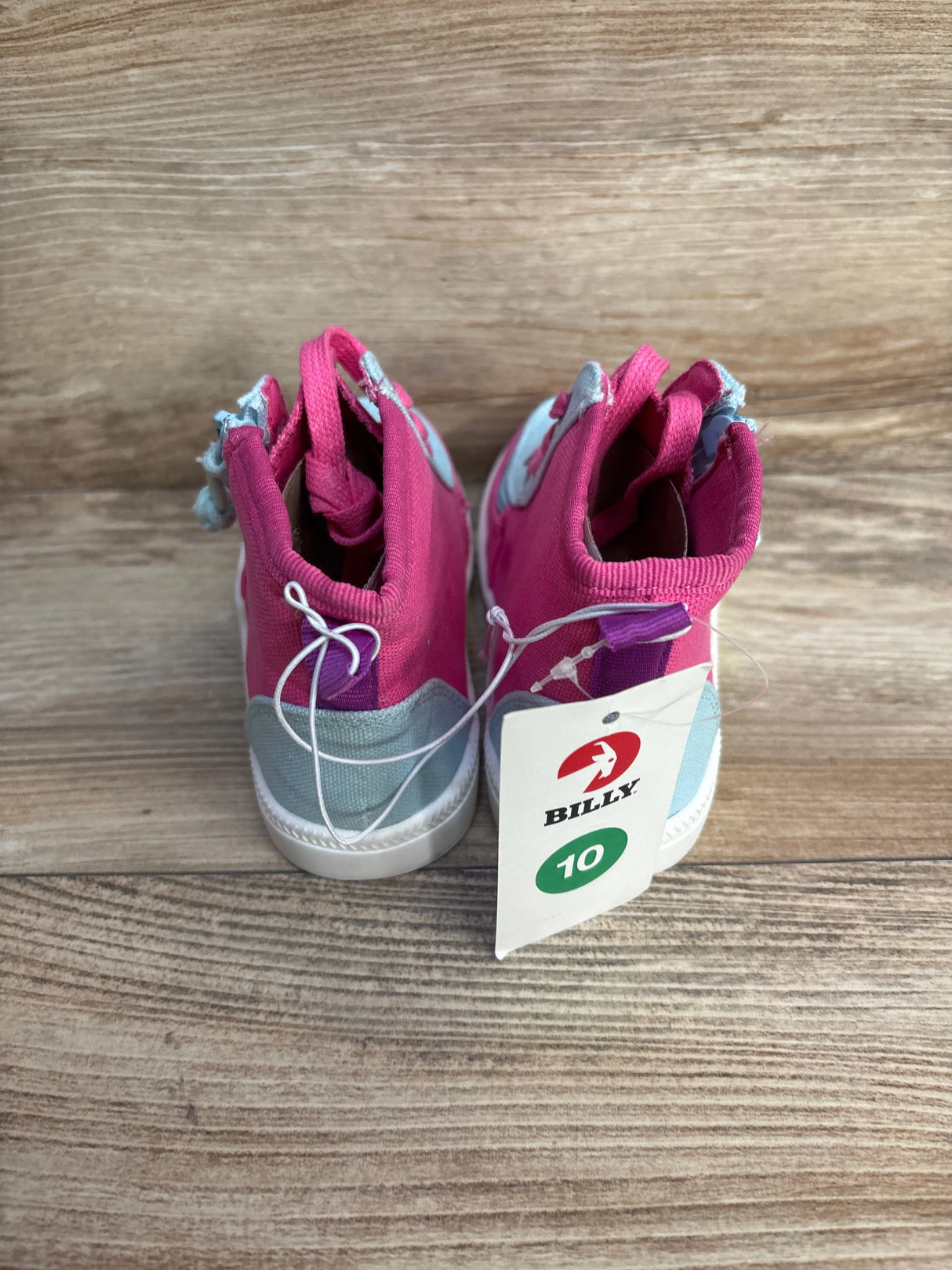 NEW BILLY Haring Pink Sneakers sz 10c - Me n Mommy To Be