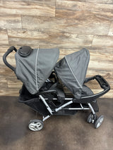 Graco DuoGlider Click Connect Double Stroller in Glacier