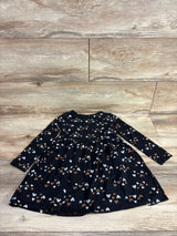 Cat & Jack Heart Print Dress Black sz 5T
