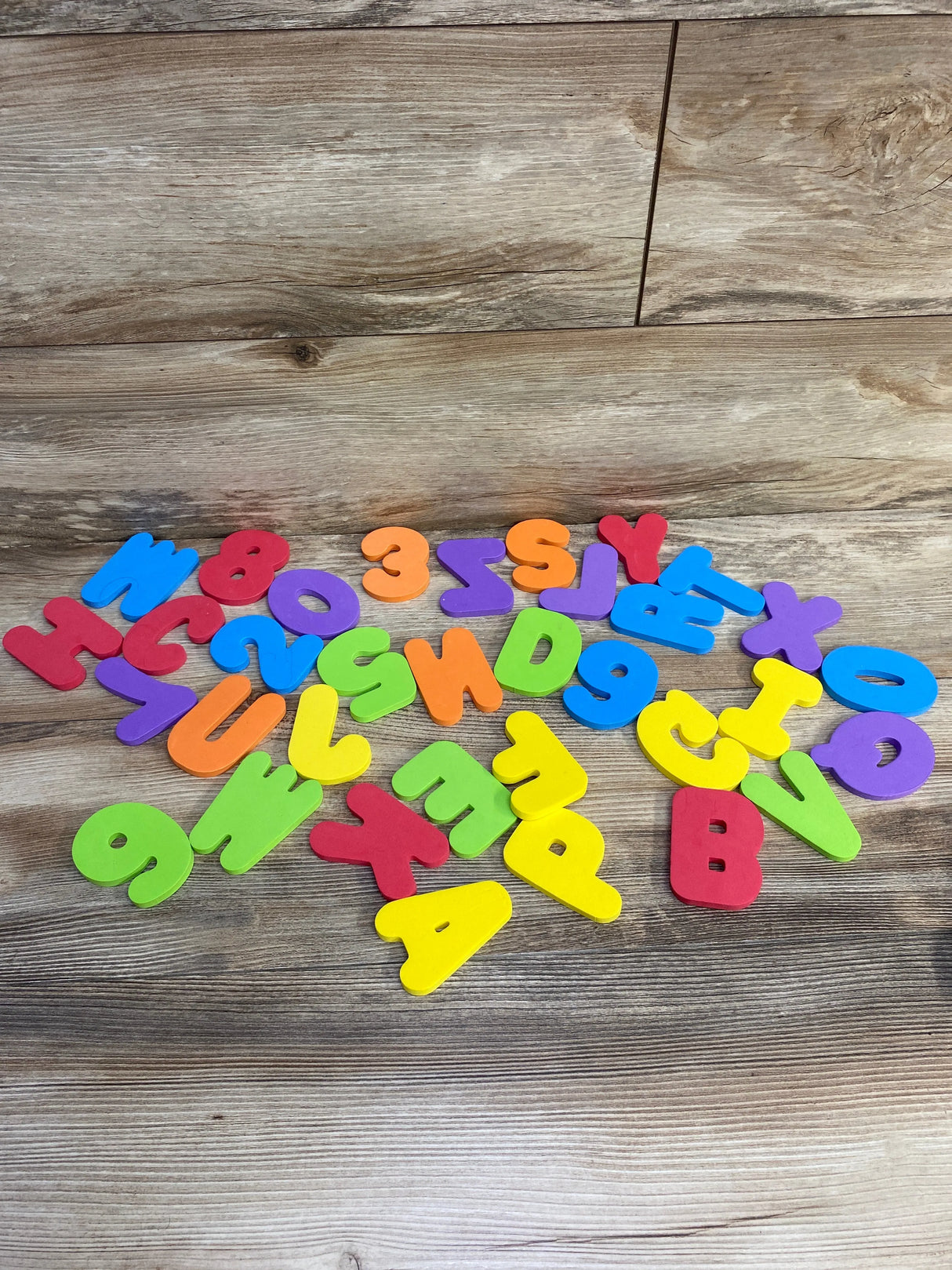 Click N' Play Bath Foam Letters & Numbers w/ Mesh Bag, 36 Count