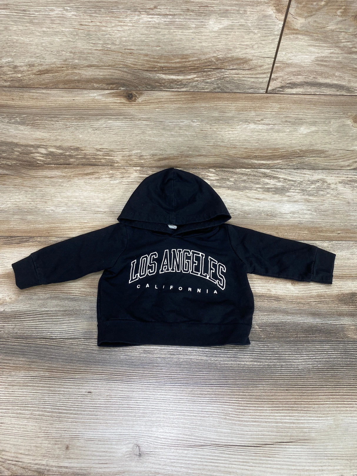 Shein Los Angeles Hoodie Black sz 3m