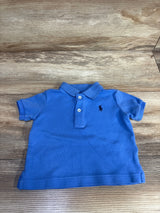 Ralph Lauren Polo Short Sleeve Shirt Blue sz 6m