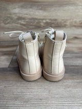 H&M Lace Up Boots Beige sz 6c