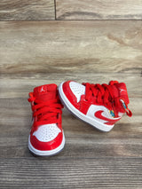 Air Jordan 1 Mid SE TD 'Barcelona Sweater' Sneakers sz 4c