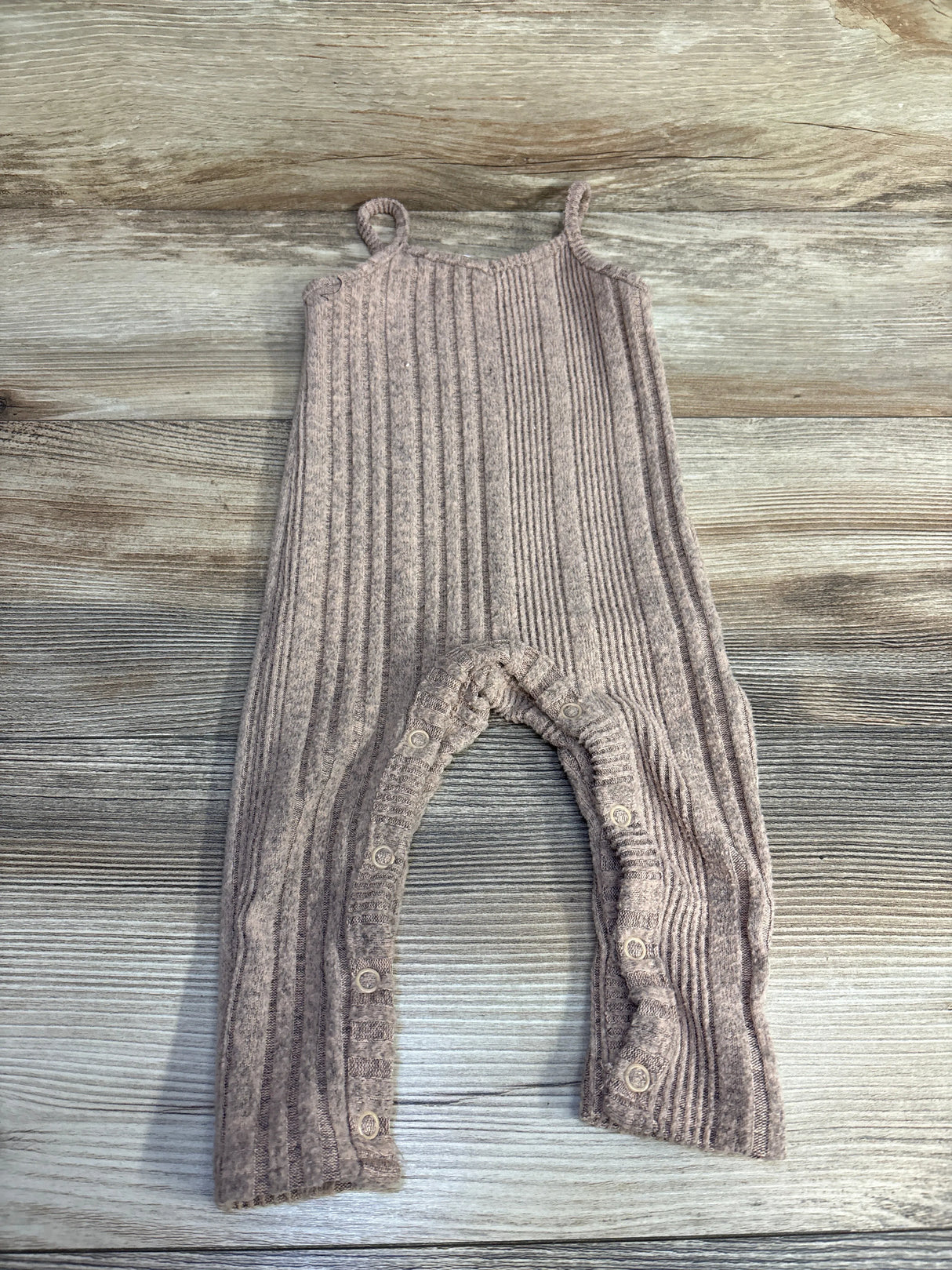 Shein Ribbed Romper Brown sz 6-9m - Me n Mommy To Be
