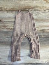 Shein Ribbed Romper Brown sz 6-9m - Me n Mommy To Be