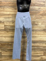 Flared Maternity Yoga Pants Blue sz Medium