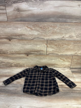 Old Navy Button Up Flannel Black sz 4T