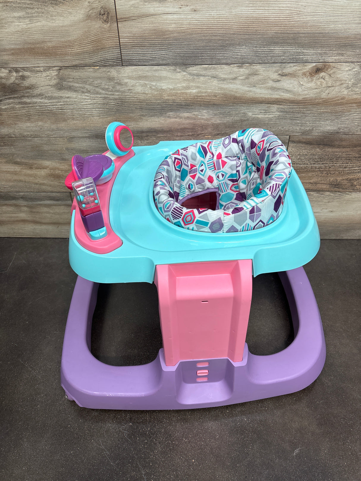 Safety 1st Ready, Set, Walk! DX Developmental Baby Walker in Lavendar Buzz