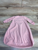 Carter's Polka Dot Fleece Sleep Bag Pink sz 0-3m