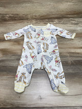 Disney Winnie The Pooh Sleeper White sz Newborn