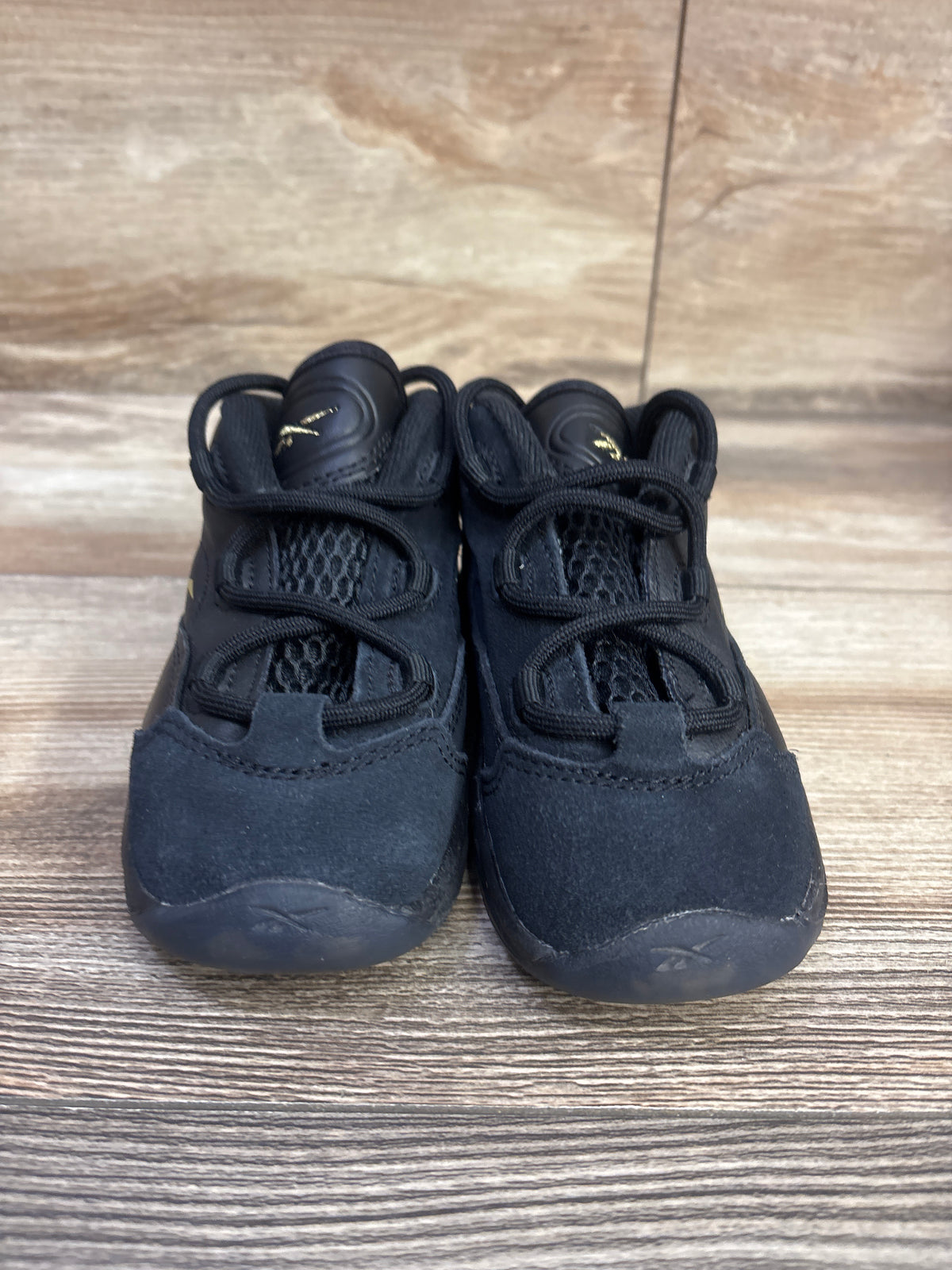 Reebok Question Mid Toddler 'Lux' Sneakers sz 8c