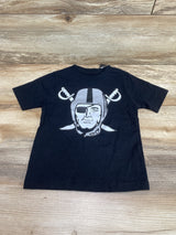 NEW NFL Raiders Shirt Black sz 4T