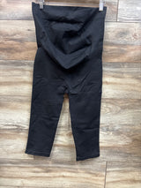 Blanqi Belly Support Capri Leggings Black sz Large