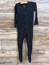 Kyte Baby Bamboo Zippered Footie in Black sz 18-24m