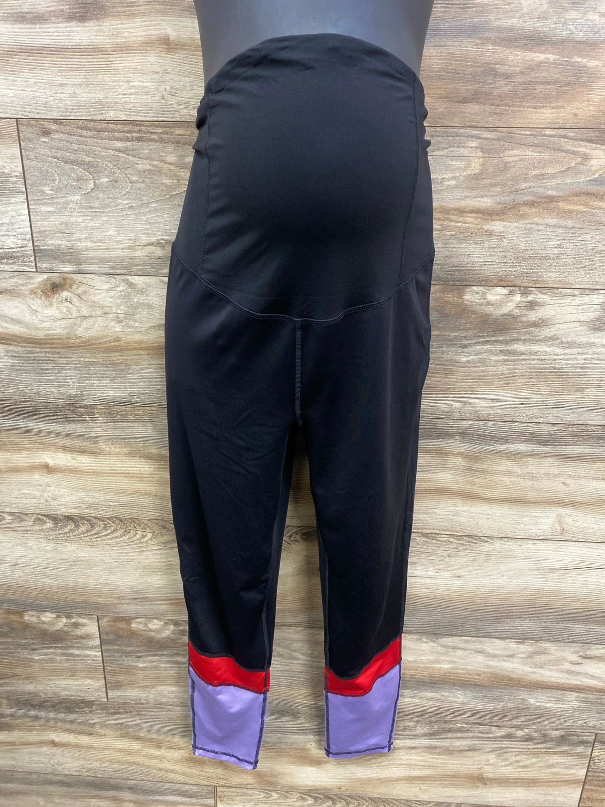 Isabel Maternity Crossover Leggings Black sz XL