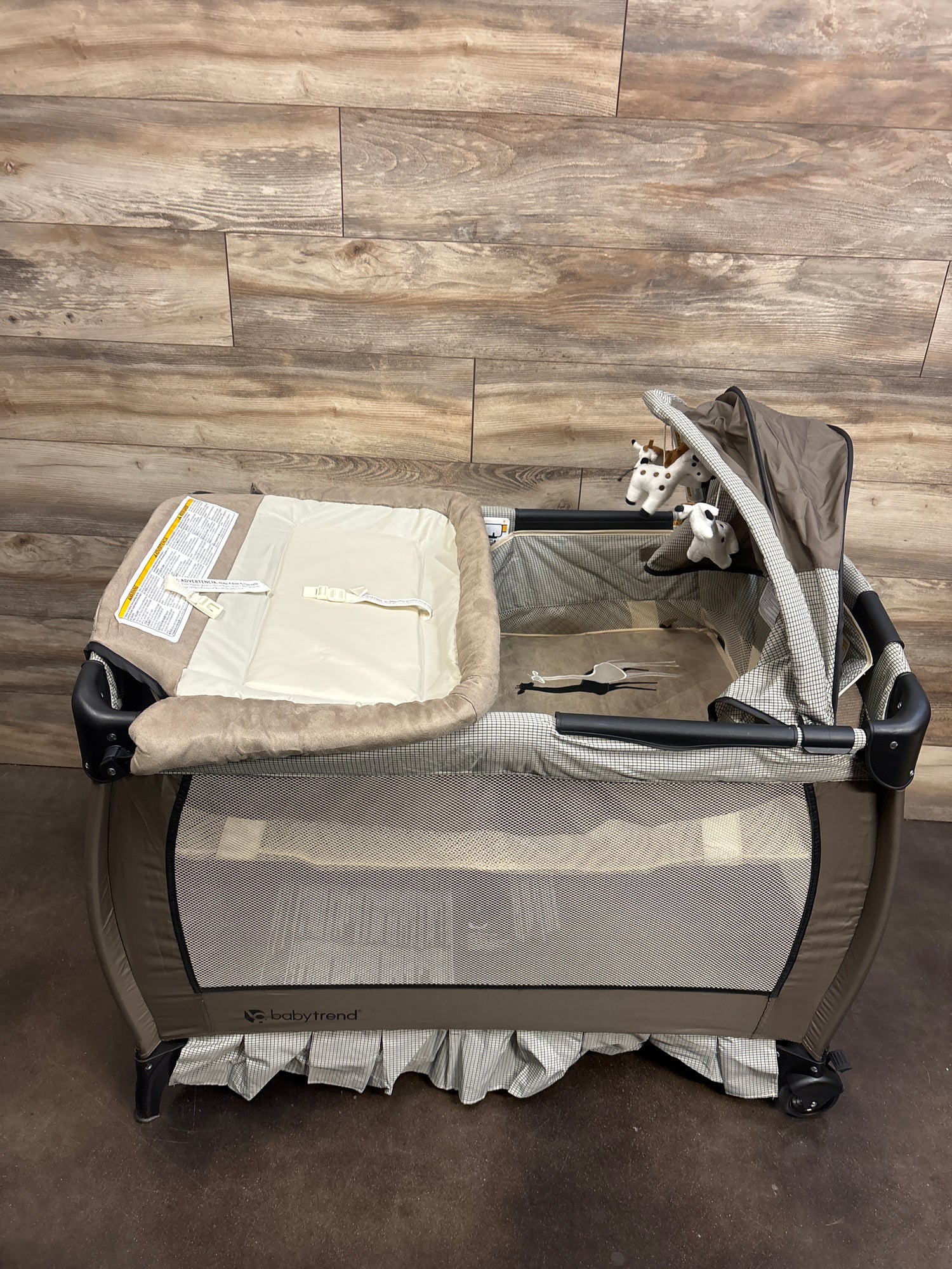 Baby Trend Deluxe Nursery Center in Haven Wood