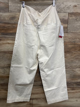 NEW Isabel Maternity Full Panel Pants Ivory sz XL